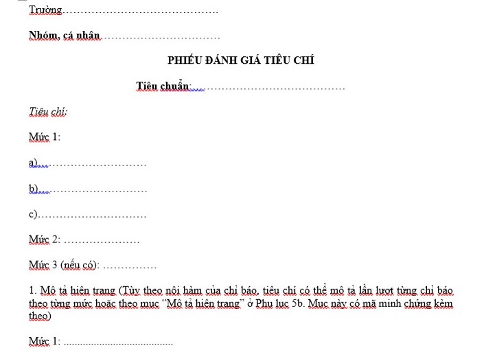 Mau-phieu-danh-gia-tieu-chi-kien-dinh-chat-luong-1-2-3-4-5