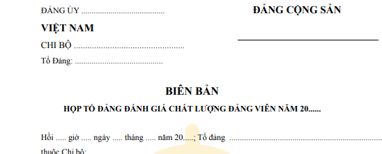 bien-ban-hop-to-dang-danh-gia-chat-luong-dang-vien-cuoi-nam